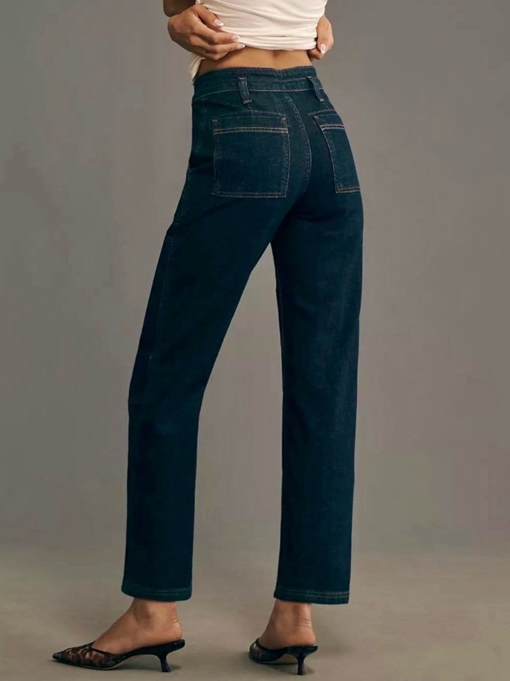 Pilcro- The Wanderer Dark Blue Jeans (Anthropologie) - Picture 3 of 7